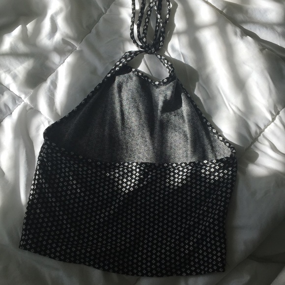 Brandy Melville tie halter top - Picture 2 of 3